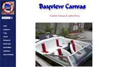 Desktop Screenshot of bayviewcanvas.com